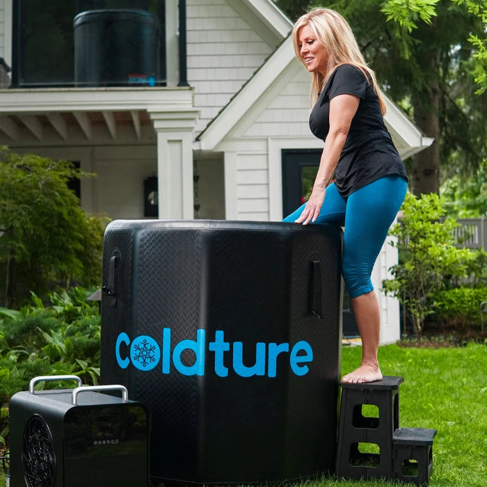 Coldture The Barrel Cold Plunge Tub + Chiller Pro