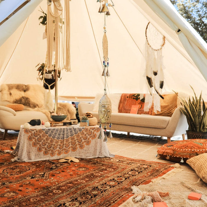 Luna Glamping 6m (19') Canvas Bell Tent