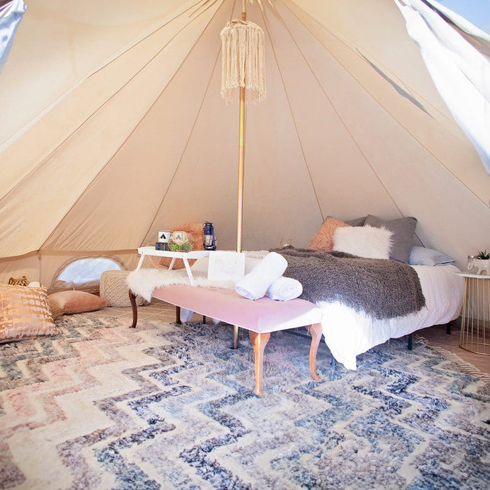 Luna Glamping 6m (19') Canvas Bell Tent