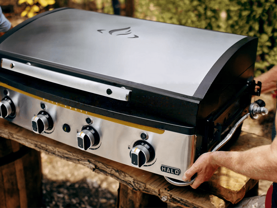 Halo Elite 4B 8 Zone Outdoor Griddle w/X-Cart