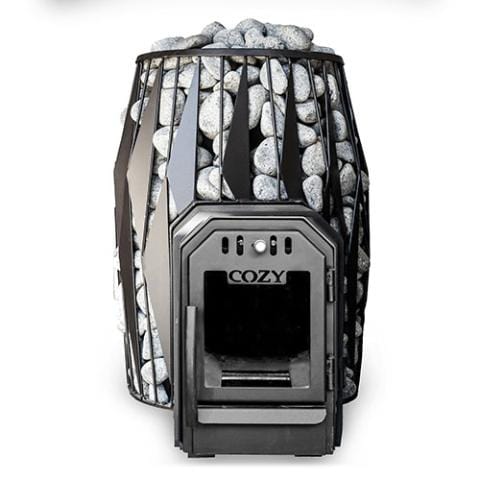 Cozy Heat OG Thru-Wall 12kW Wood Burning Sauna Stove