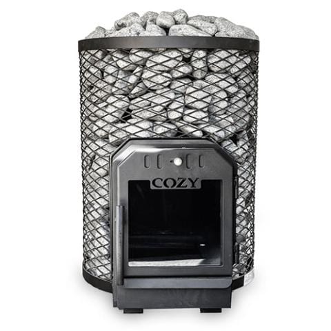 Cozy Heat O Thru-Wall 18kW Wood Burning Sauna Stove