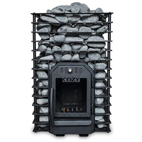 Cozy Heat Quattro 18kW Wood Burning Sauna Stove