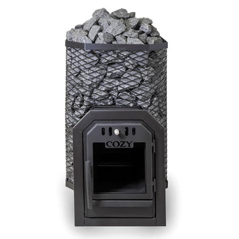 Cozy Heat Thru-Wall 18kW Wood Burning Sauna Stove