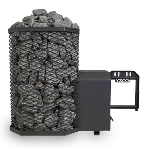 Cozy Heat Thru-Wall 18kW Wood Burning Sauna Stove