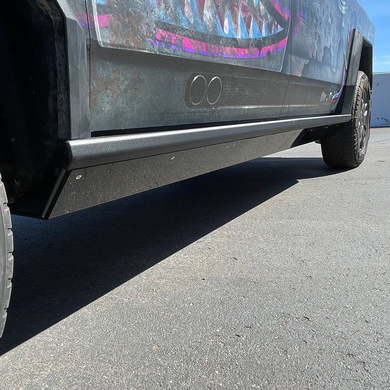 CYBERTRUCKco TESLA CYBERTRUCK Heavy-Duty Rock Sliders w/ replaceable wear pads