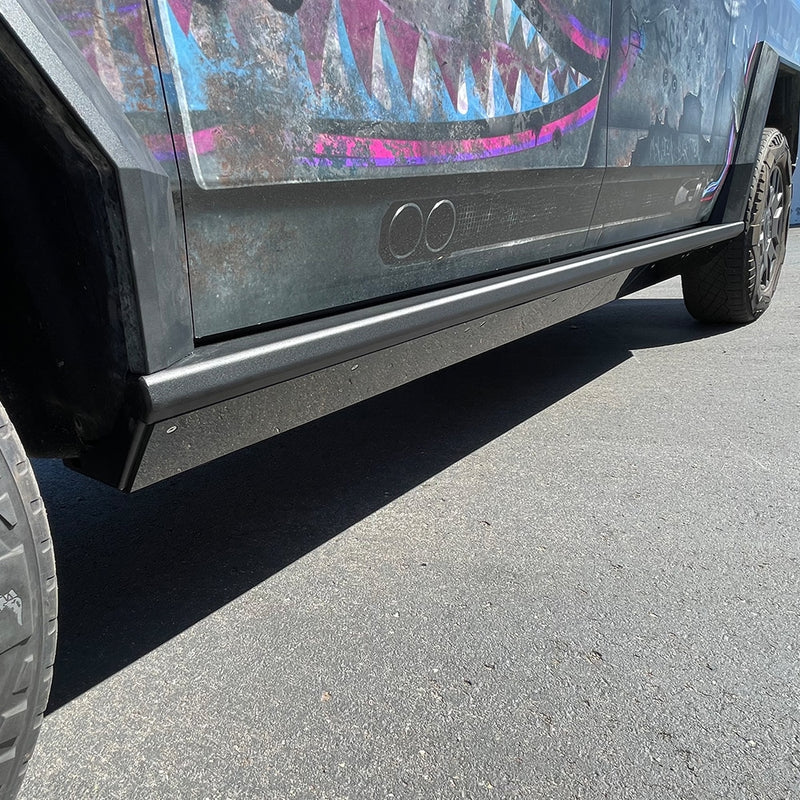 CYBERTRUCKco TESLA CYBERTRUCK Heavy-Duty Rock Sliders w/ replaceable wear pads