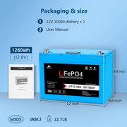 dimensions 12v 100ah