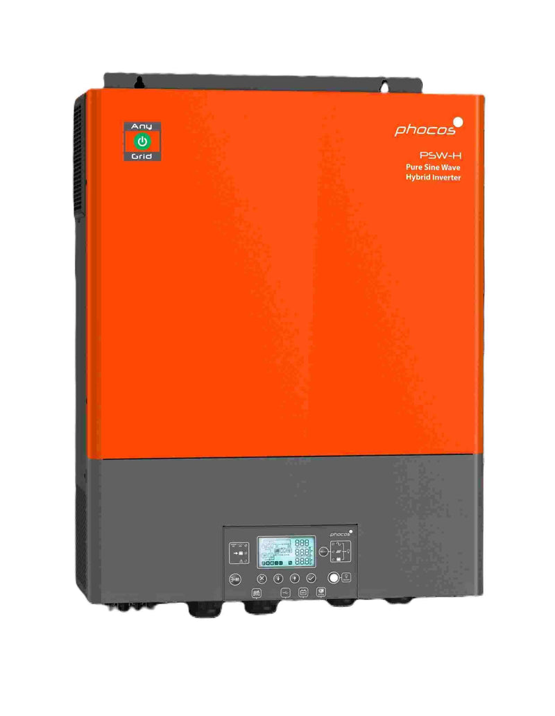 Phocos PSW-H-6.5KW-48/120V 6500W Hybrid Inverter/Charger