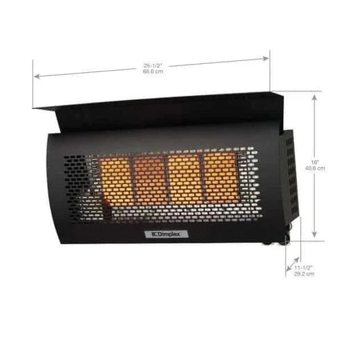 Dimplex Outdoor Portable  LPG Heater - HEAD