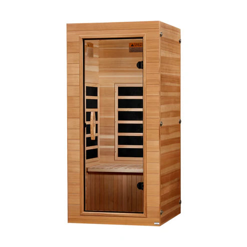 Dynamic Sauna Compact Vero Elite Low EMF Far Infrared Sauna | DYN-1201-01 | 1 Person