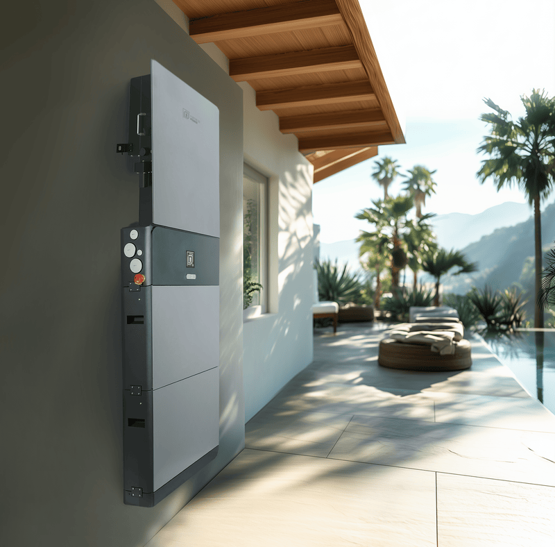 Fortress Power Hybrid Power Kit | 8kW 120/240 Output 48VDC - 19.2kWh System Bundle | Envy8 Hybrid Inverter + eForce 19.2 Stackable Lithium Battery | Guardian Battery Monitor