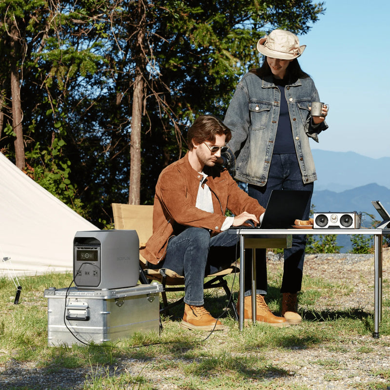 EcoFlow DELTA 3 Classic Portable Power Station Solar Generator