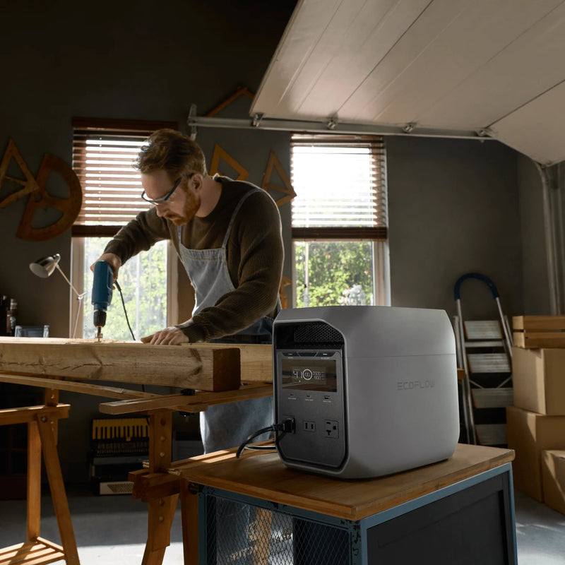 EcoFlow DELTA 3 Classic Portable Power Station Solar Generator