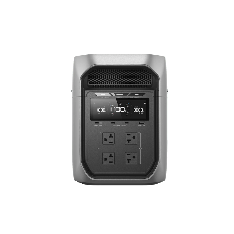 EcoFlow DELTA 3 Max Portable Power Station Solar Generator