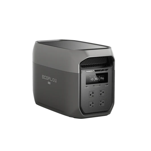 EcoFlow DELTA 3 Max Plus Series Portable Power Station Solar Generator (3000W | 2048Wh)+400W Solar Panel