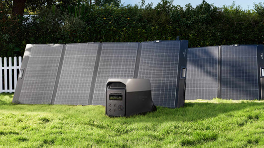 EcoFlow DELTA 3 Ultra Series Portable Power Station (3600W |3072Wh) + 400W Solar Panel