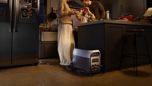 EcoFlow DELTA 3 Ultra Series Portable Power Station (3600W |3072Wh) + 400W Solar Panel