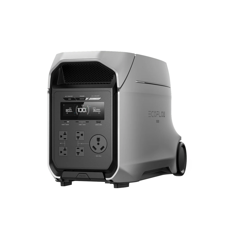 EcoFlow DELTA 3 Ultra Plus Power Station Solar Generator + DELTA 3 Max Plus Extra Battery (3600W | 5072Wh)