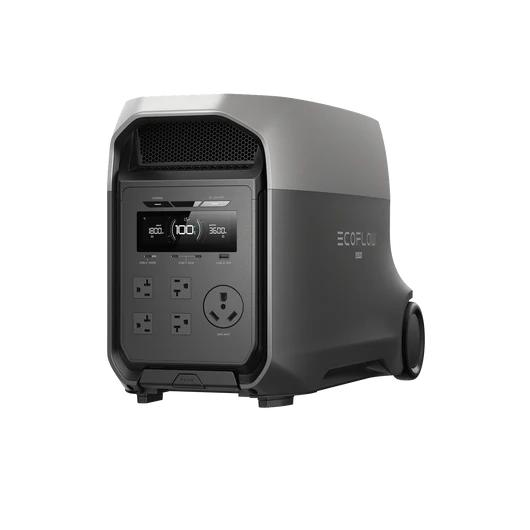 EcoFlow DELTA 3 Ultra Series Portable Power Station (3600W |3072Wh) + 400W Solar Panel