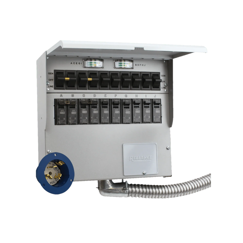 EcoFlow Transfer Switch A510A - 125/250V with 50A (For DELTA Pro 3*2/DELTA Pro Ultra*2)