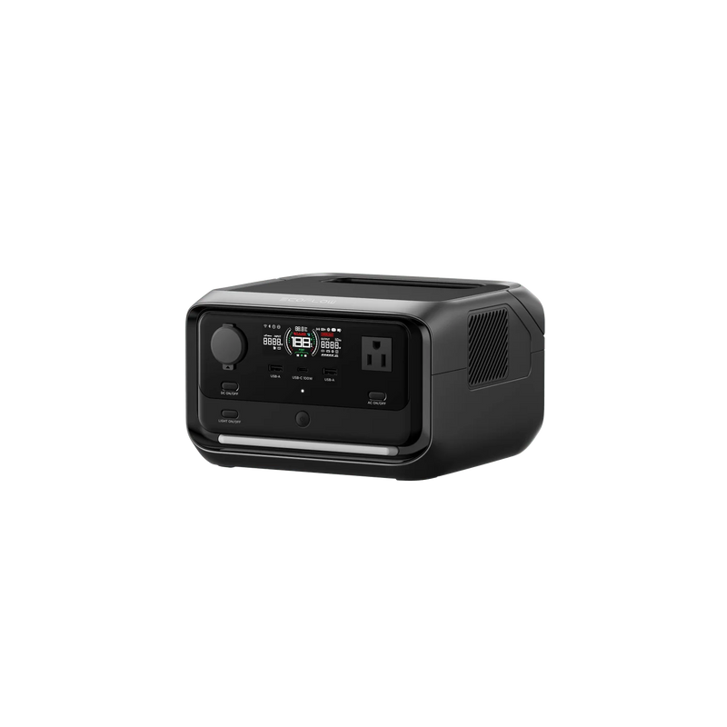 EcoFlow RIVER 3 Max Portable Power Station (RIVER 3 Plus + Extra Battery 300) (600W | 572Wh)