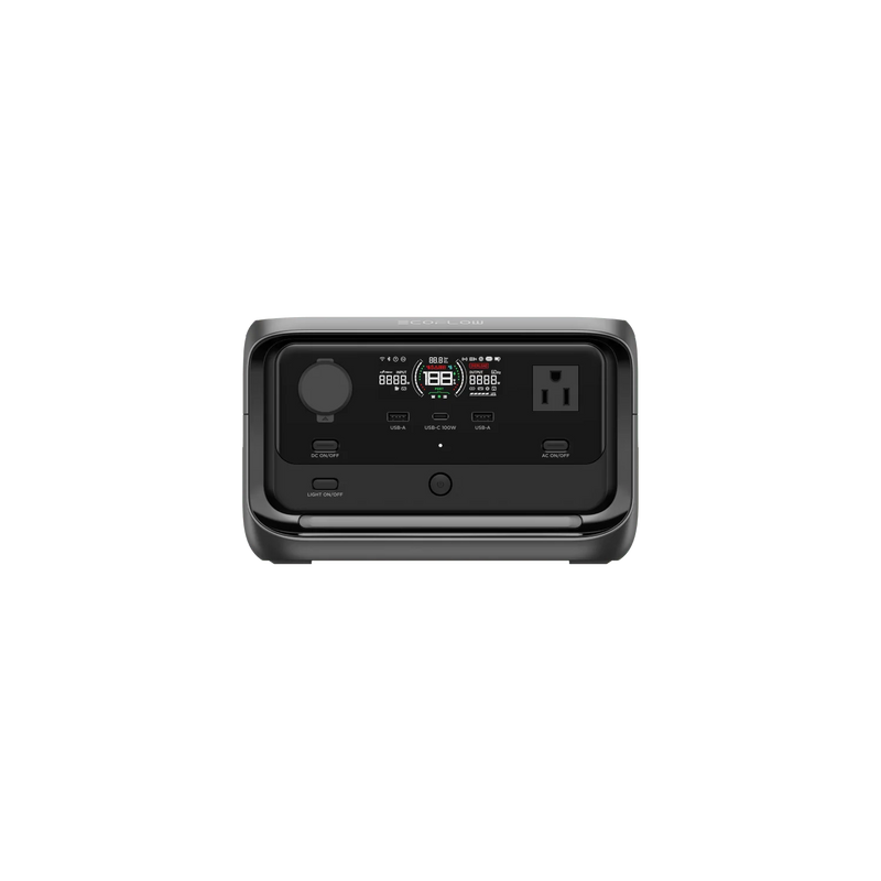 EcoFlow RIVER 3 Max Portable Power Station (RIVER 3 Plus + Extra Battery 300) (600W | 572Wh)