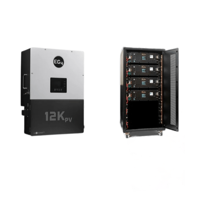 EG4 Complete Solar Kit | 8kW 120/240V Output 48VDC - 20.48kWh System Bundle | EG4 12kPV Hybrid Inverter +  4 x EG4 LL-S Lithium Server Rack Battery + 12 x 410W Solar Panels