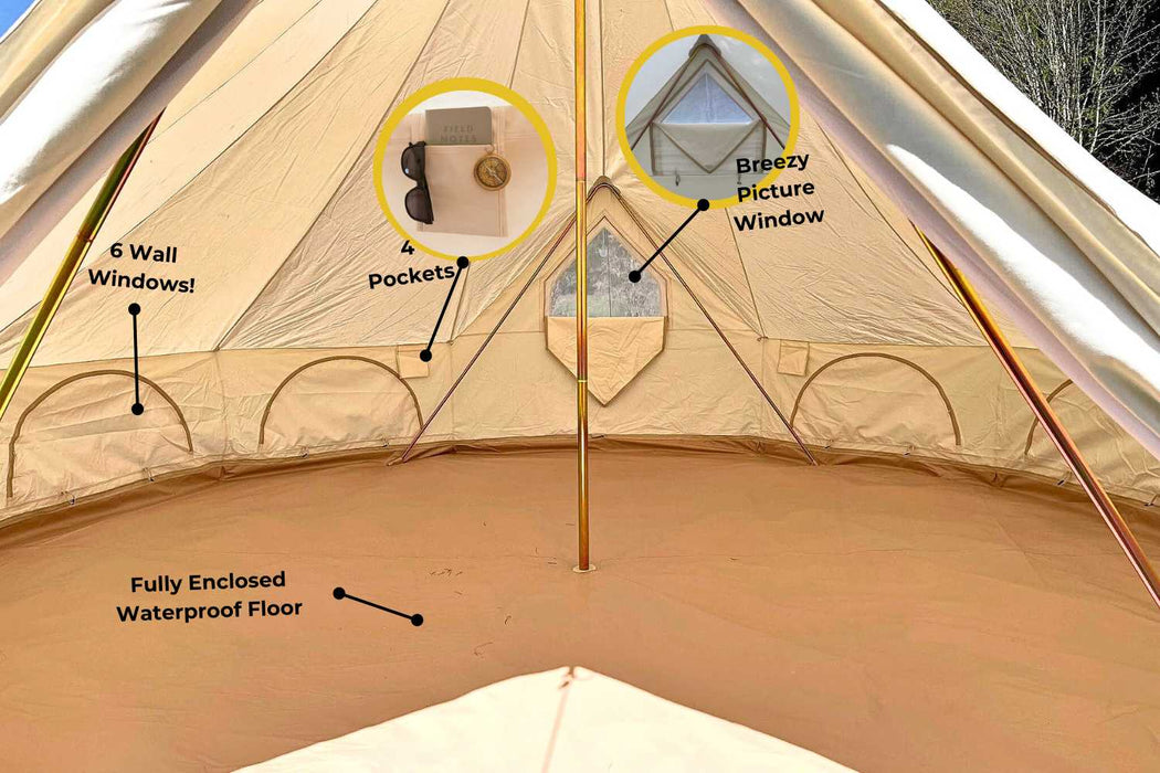 Life InTents 16' (5M) Zephyr™ Tent Cabin