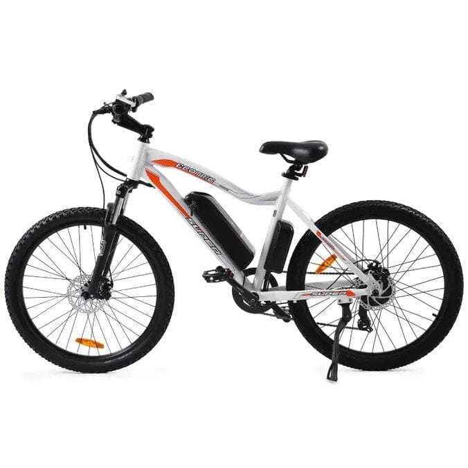 Ecotric Leopard Electric Mountain Bike - White | UL Certified