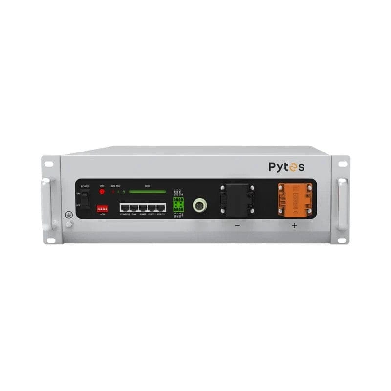 Pytes E-Box Battery 5.12kWh LFP Server Rack Battery | 10-Year Warranty | 6,000 Cycles | Sol-Ark Communications