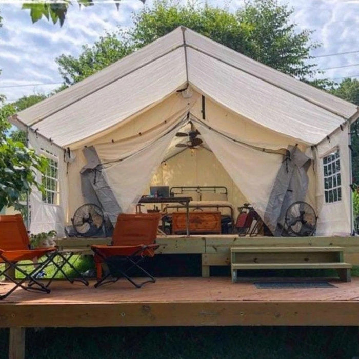 White Duck Outdoors Canvas Porch - Alpha Wall Tent