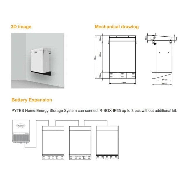 Pytes R-BOX-IP65 Outdoor Rated Cabinet