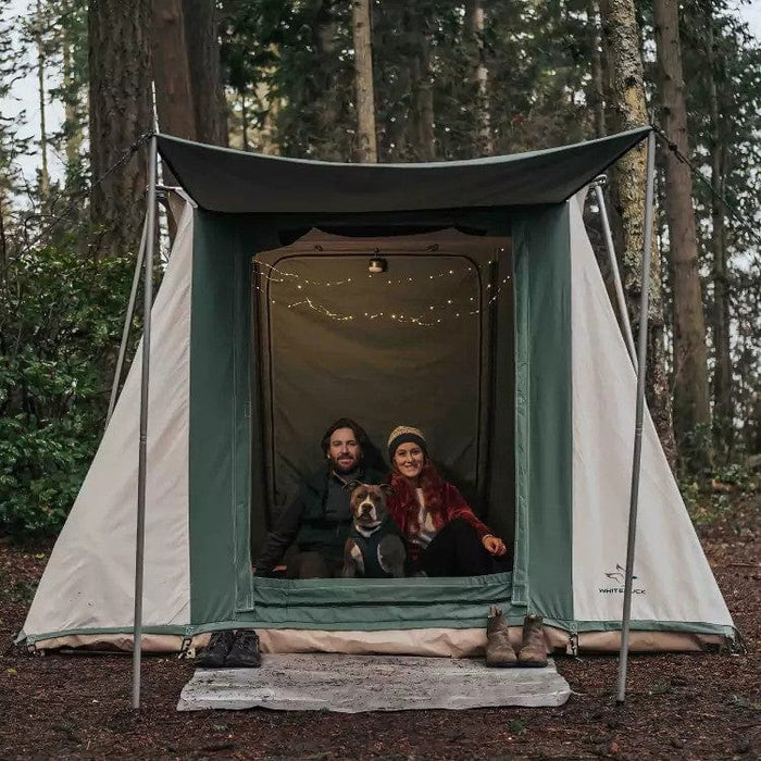 White Duck Outdoors 7'x9' Prota Canvas Cabin Tent, Deluxe