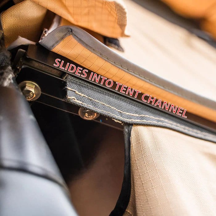 Tuff Stuff® Overland Roof Top Tent Annex Room, w/ Floor, Delta & Trailhead