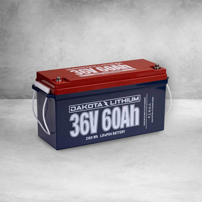 Dakota Lithium 36V 60Ah Deep Cycle LiFeP04 Single Battery