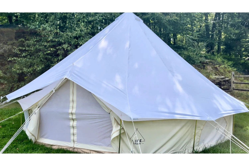 Life InTents Double-Door Bell Tent Fly Cover Shield | 6M (19.5')