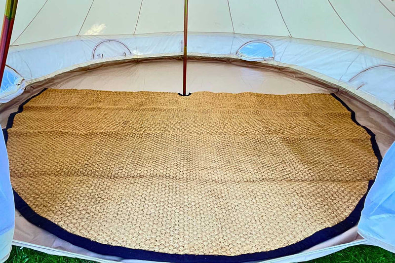 Life InTents Coir Bell Tent Rug Half-Moon | 13' (4M)
