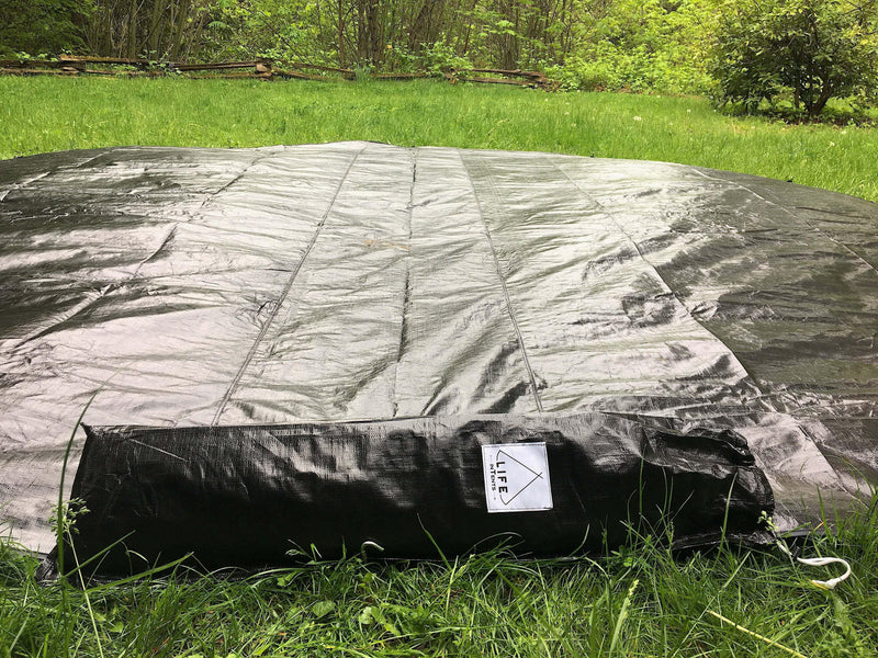 Life InTents Bell Tent Tarp Foot Print l 19'5 (6M)