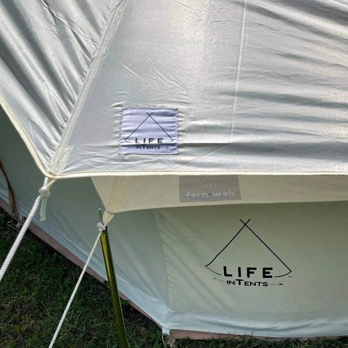 Life InTents Double-Door Bell Tent Fly Cover Shield | 6M (19.5')