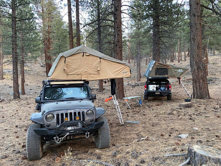 Tuff Stuff® Overland Alpha™ Hard Top Side Open Tent, 3+ Person