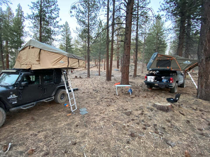 Tuff Stuff® Overland Alpha™ Hard Top Side Open Tent, 3+ Person