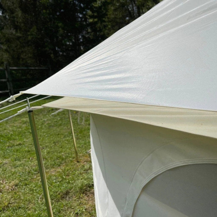 Life InTents Double-Door Bell Tent Fly Cover Shield | 6M (19.5')