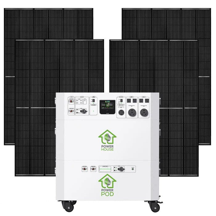 Nature’s Generator Powerhouse 7200W Platinum System Solar Kit