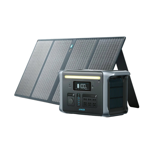Anker SOLIX F1200 (PowerHouse 757) Portable Power Station Solar Generator + 100W Solar Panel Main View