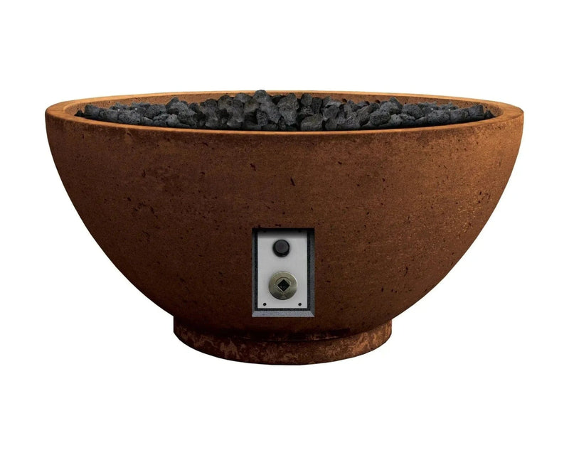 Firegear Sanctuary 2 | 39" Round Gas Fire Pit Bowl with AWS Electronic Ignition System