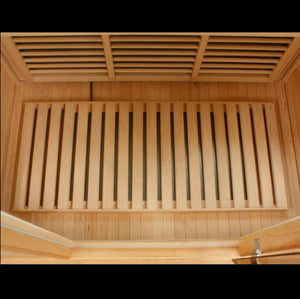 Maxxus Sauna Bellevue Near Zero EMF FAR Infrared Sauna Canadian Hemlock | MX-J306-01-ZF  | 3 Persons