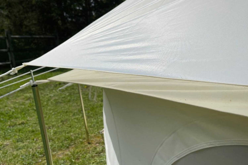 Life InTents Bell Tent Fly Cover Shield | 16' (5M)