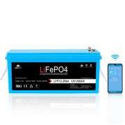 front view  12v 200ah bat