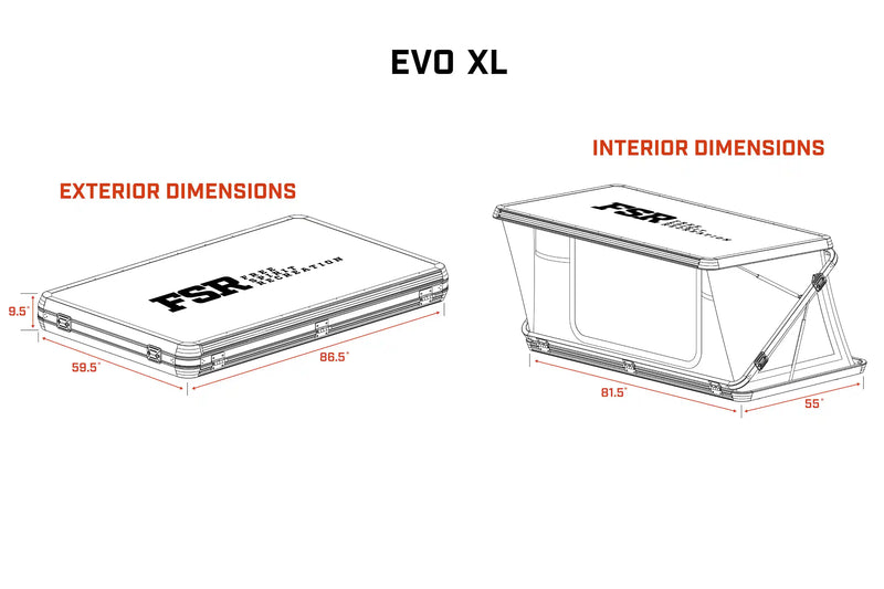 Freespirit Recreation Evolution V3 XL - Rooftop Tent